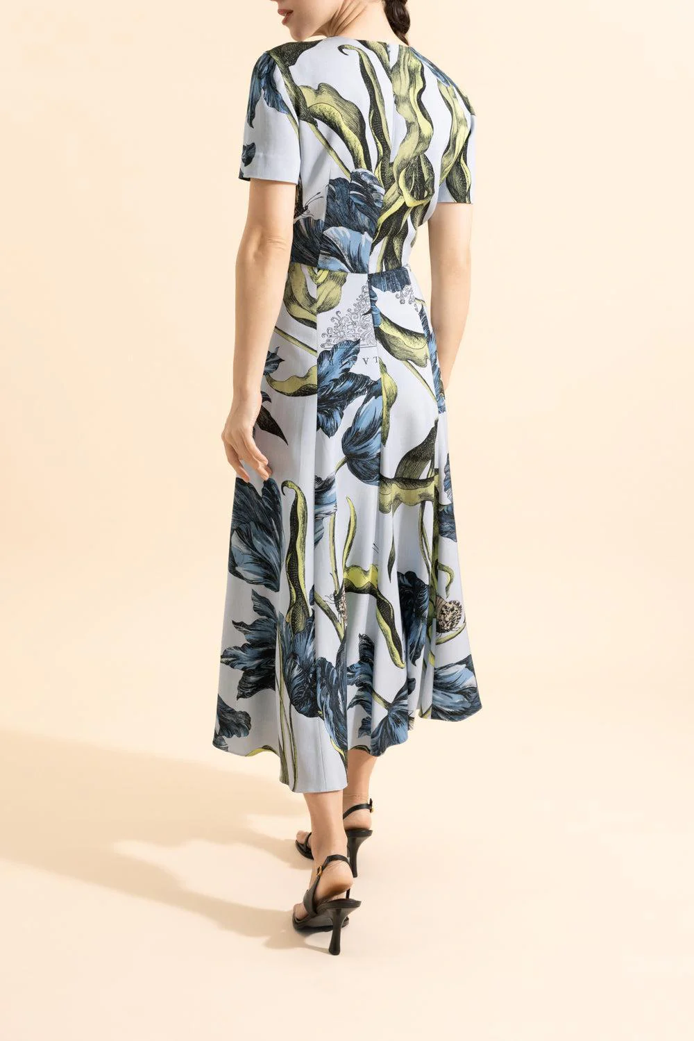 Short Sleeve Midi Dress - Image 4