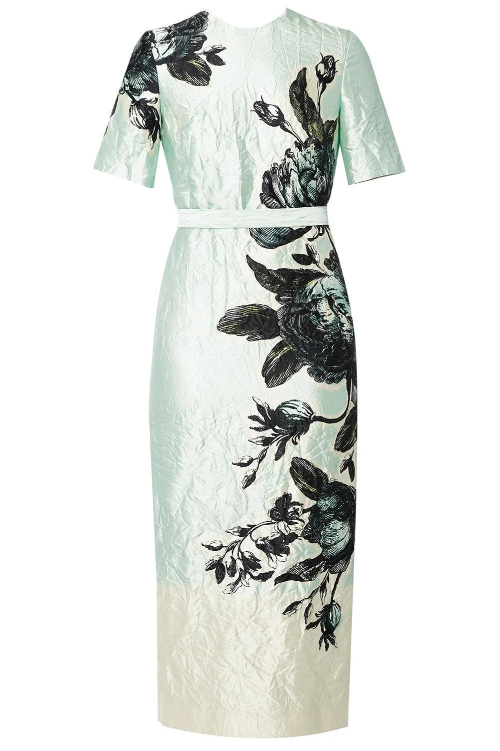 Short Sleeve Midi Shirt Dress