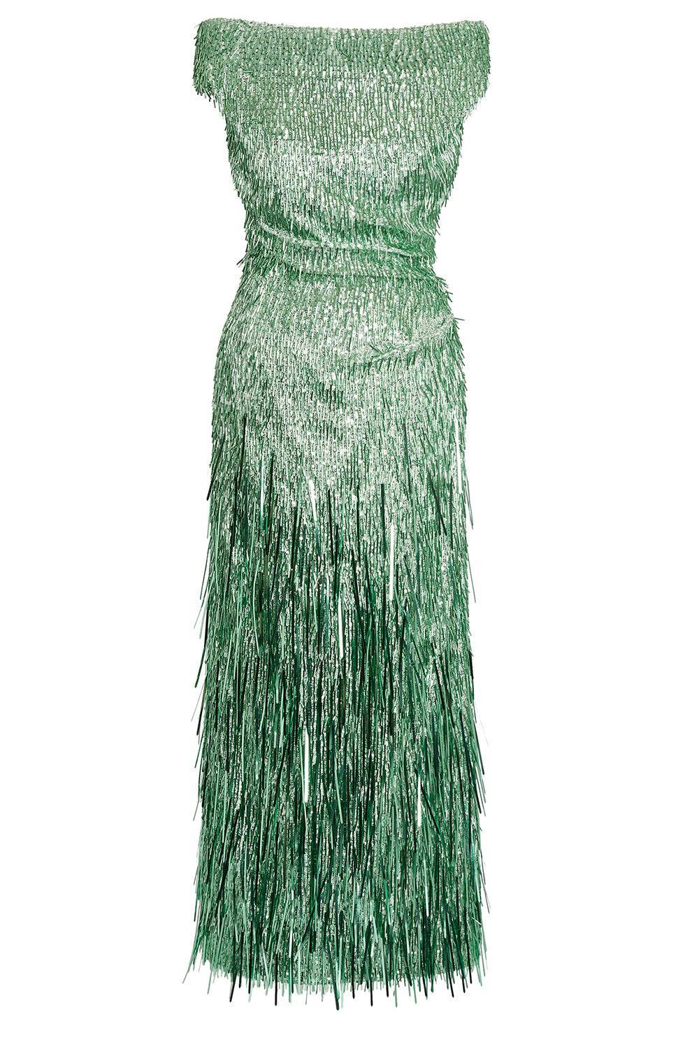 Short Sleeve Sequin Cocktail Dress