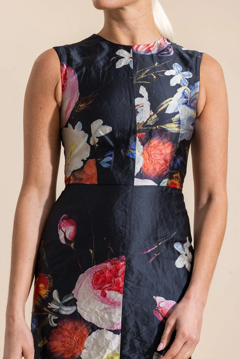 Sleeveless Cocktail Pencil Dress - Image 3
