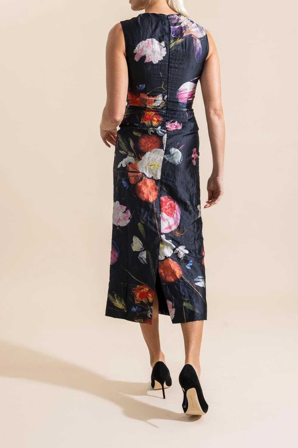 Sleeveless Cocktail Pencil Dress - Image 4