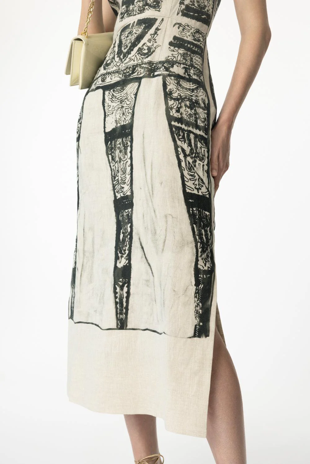 Sleeveless Midi Pencil Dress - Image 3