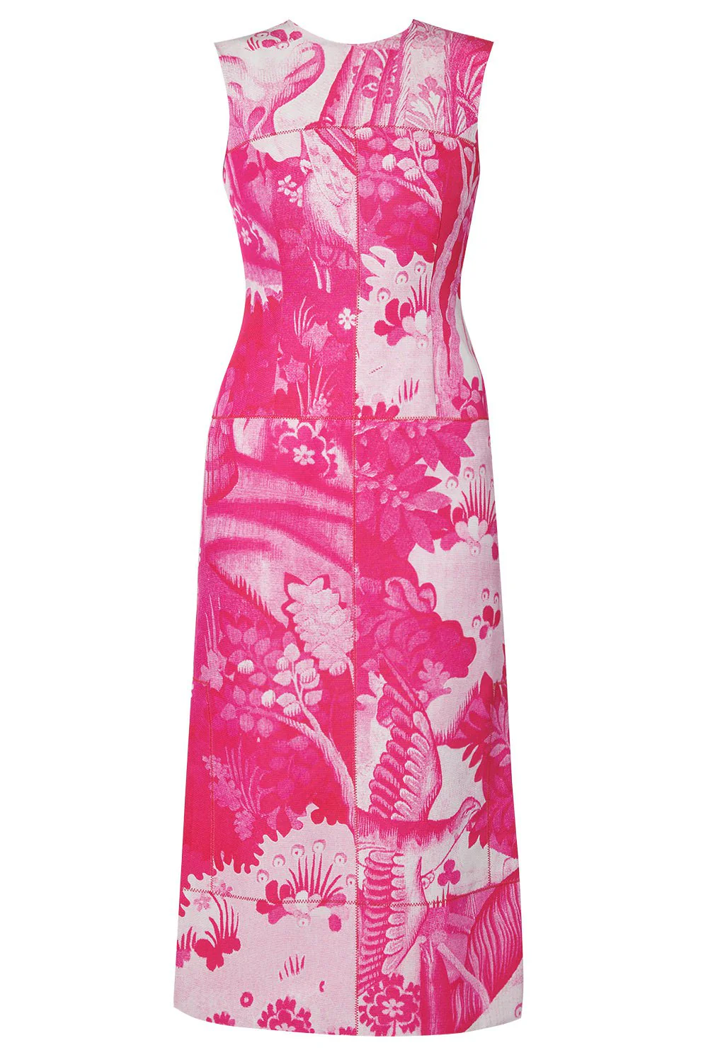 Sleeveless Midi Pencil Dress