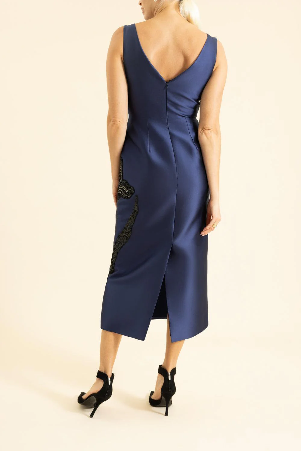 Sleeveless Pencil Cocktail Dress - Image 4