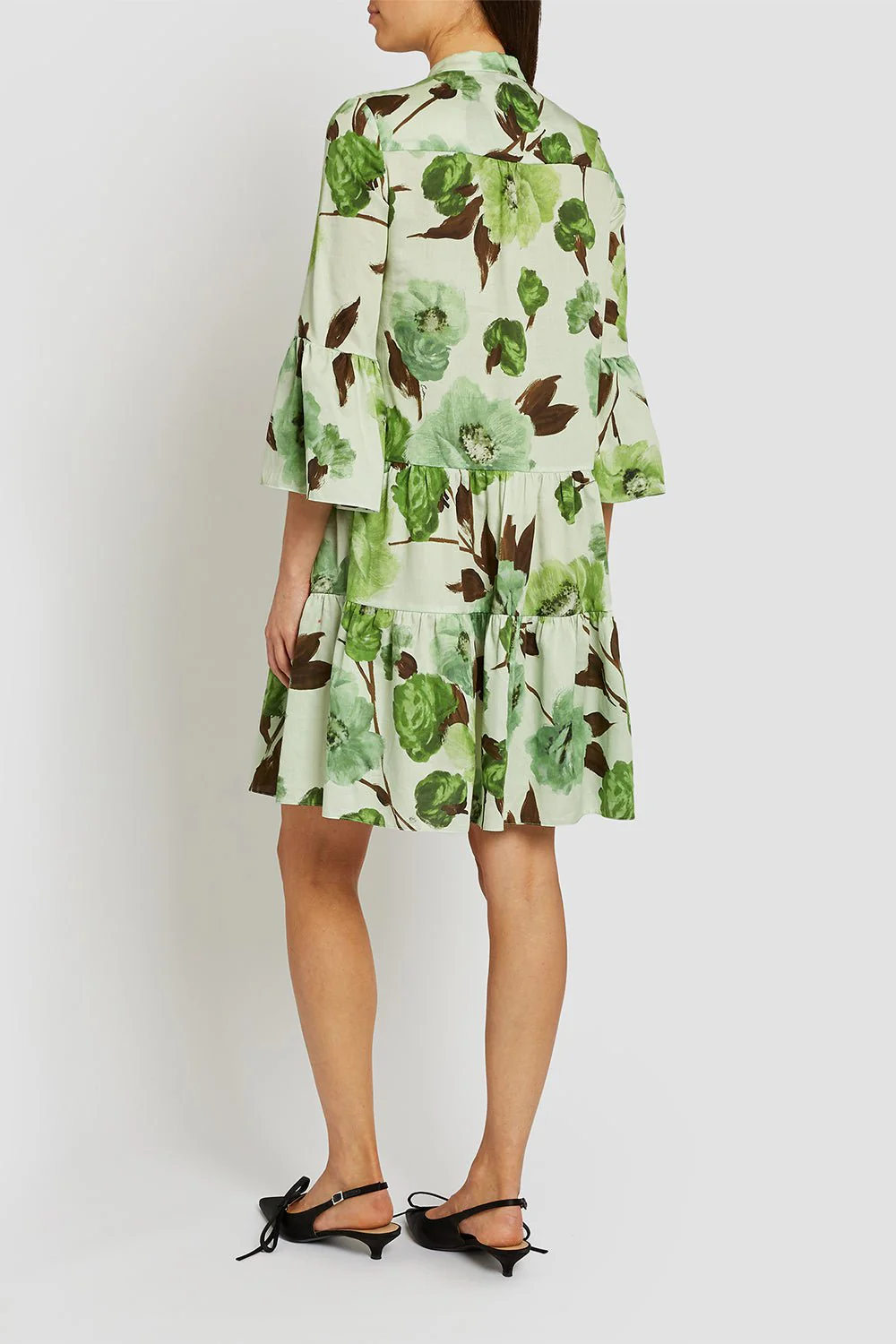 Tiered Hem Short Dress - Image 3
