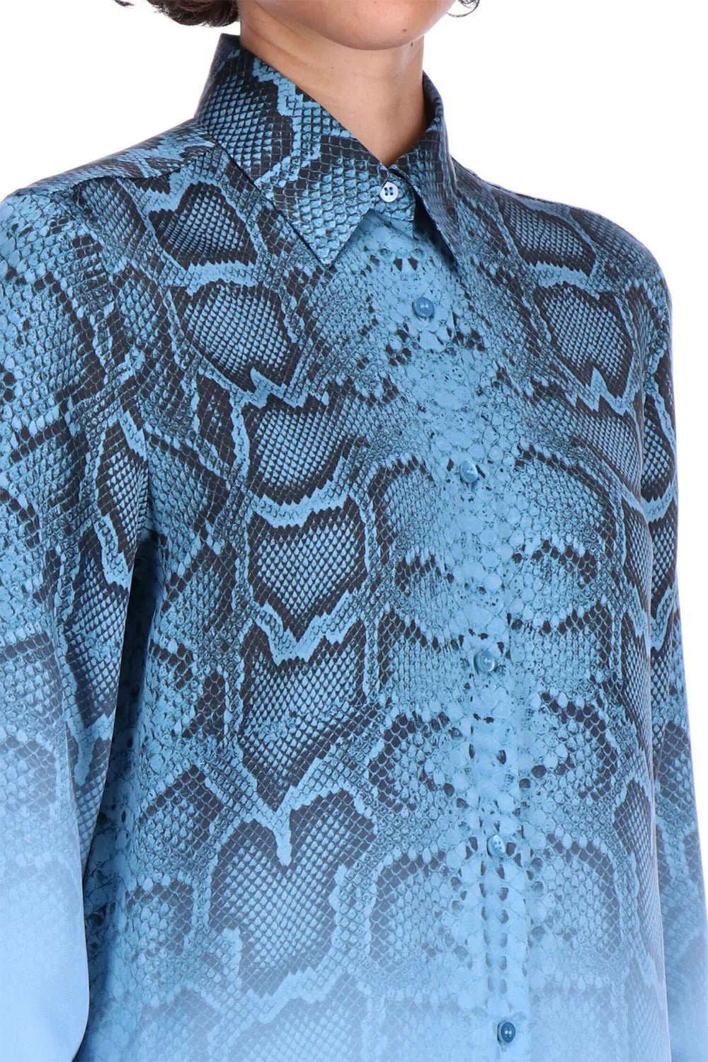 Snake Print Long Sleeve Shirt - Pitone - Image 3