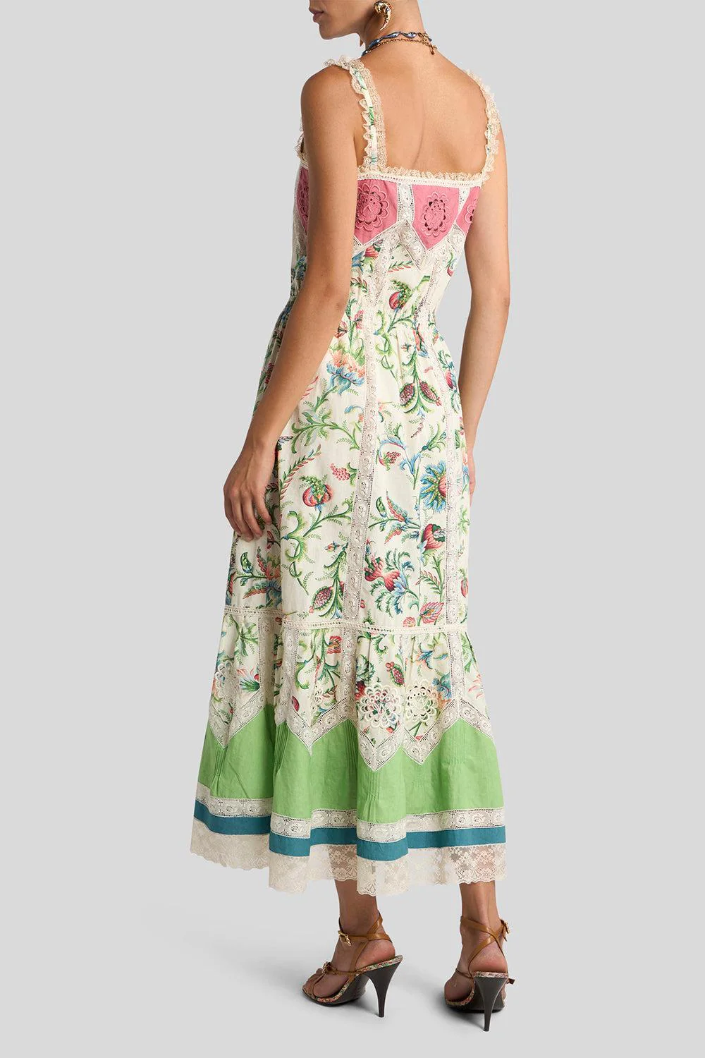 Apron Midi Dress - Image 4
