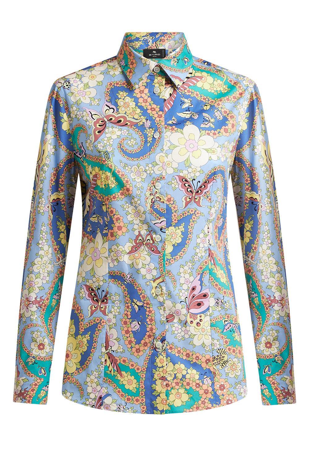 Butterfly Paisley Blouse