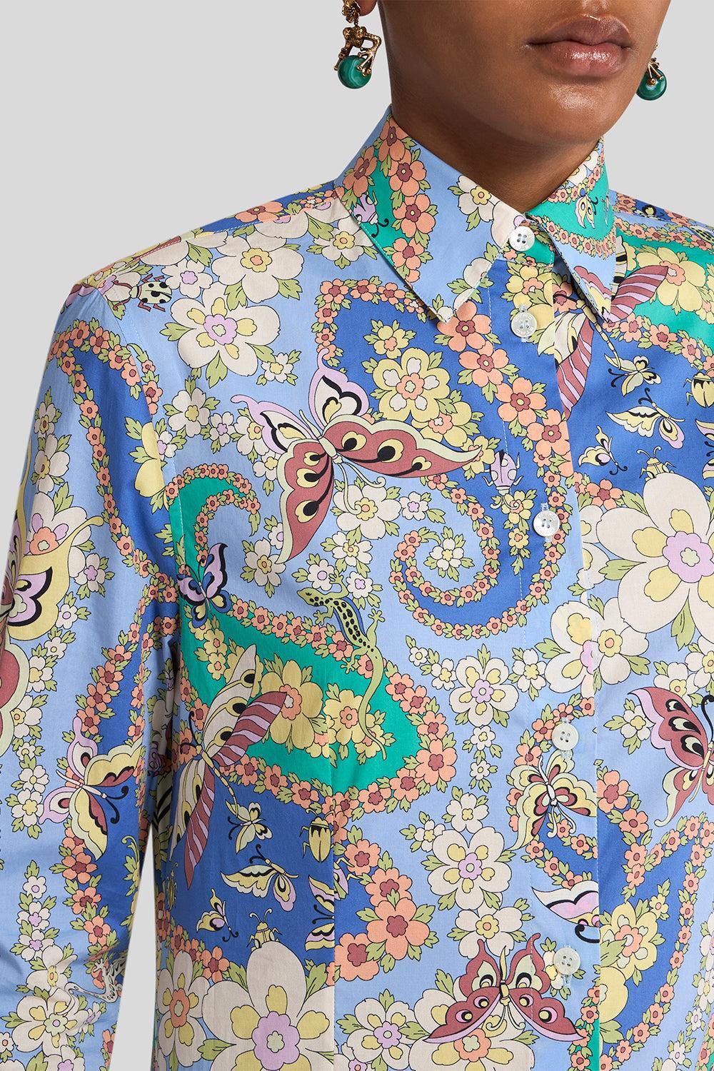 Butterfly Paisley Blouse - Image 3