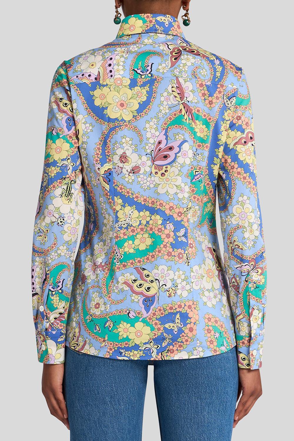 Butterfly Paisley Blouse - Image 4