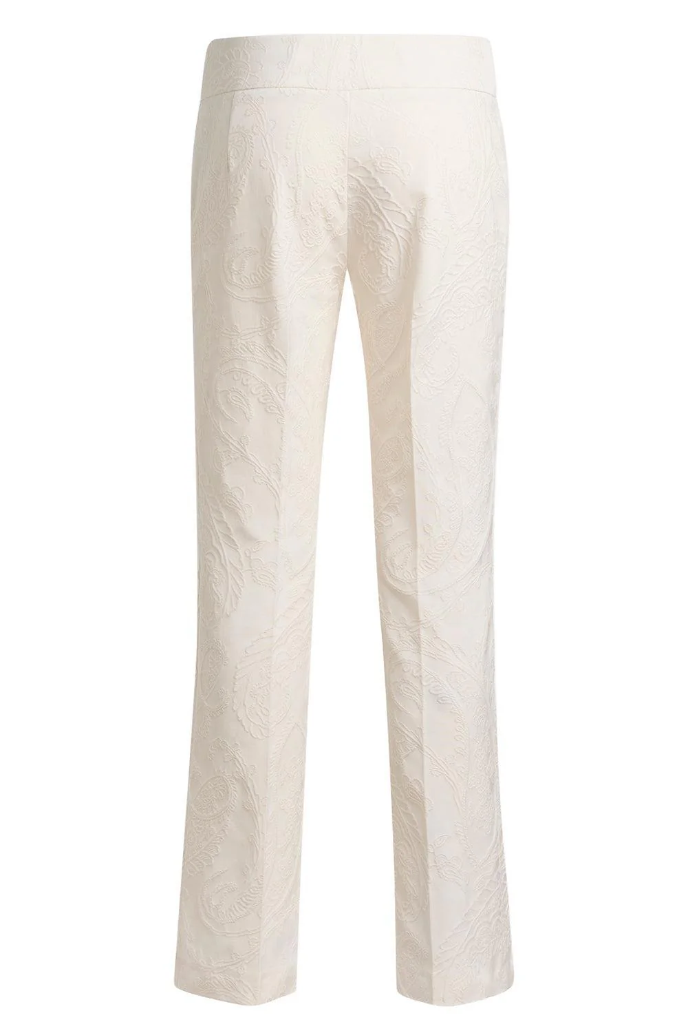 Embroidered Crop Trousers - Image 6