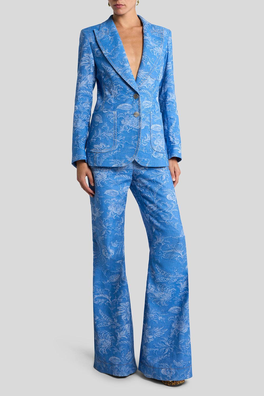 Fitted Denim Jacket - Image 2