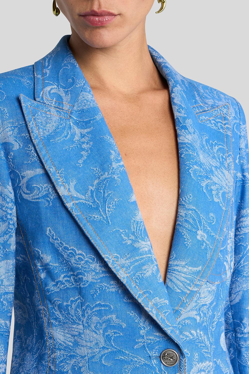 Fitted Denim Jacket - Image 3