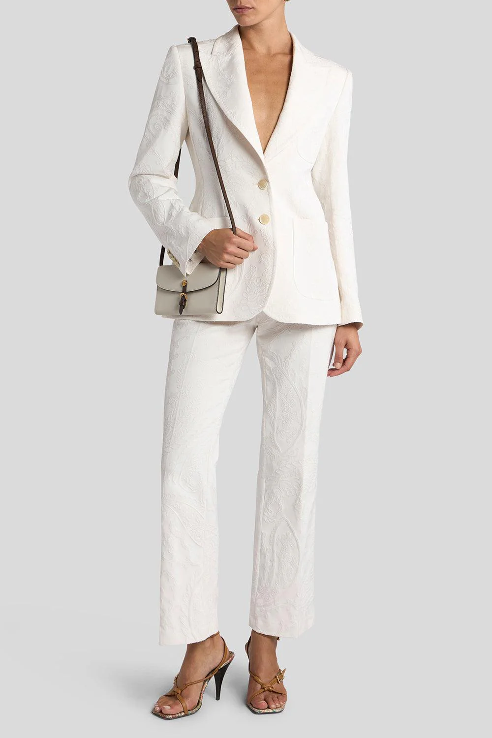 Fitted Peak Lapel Jacket - Image 2