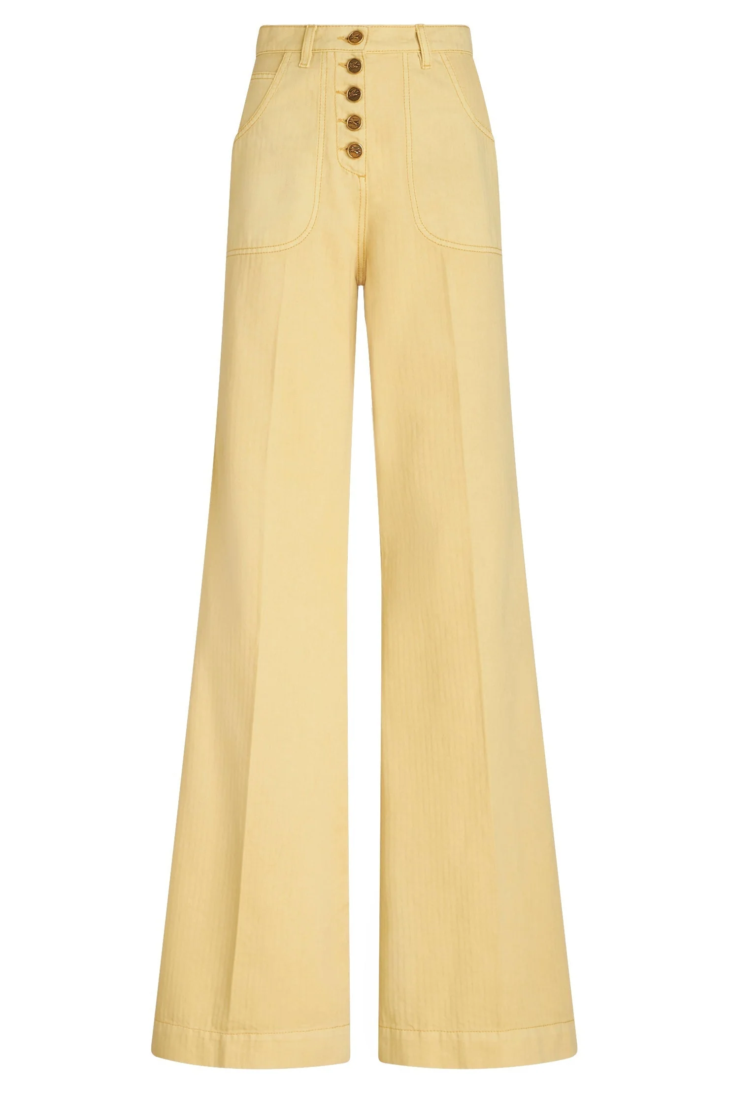 Five Button Flare Pant