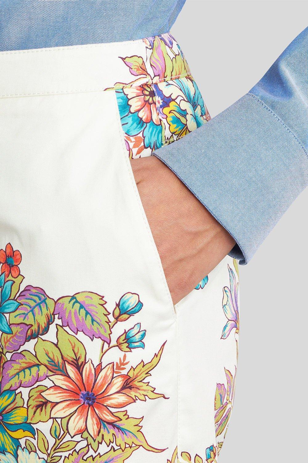 Floral Crop Flare Pant - Image 4