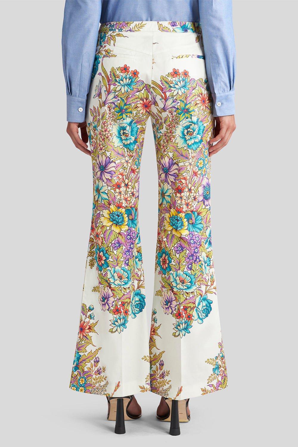 Floral Crop Flare Pant - Image 5