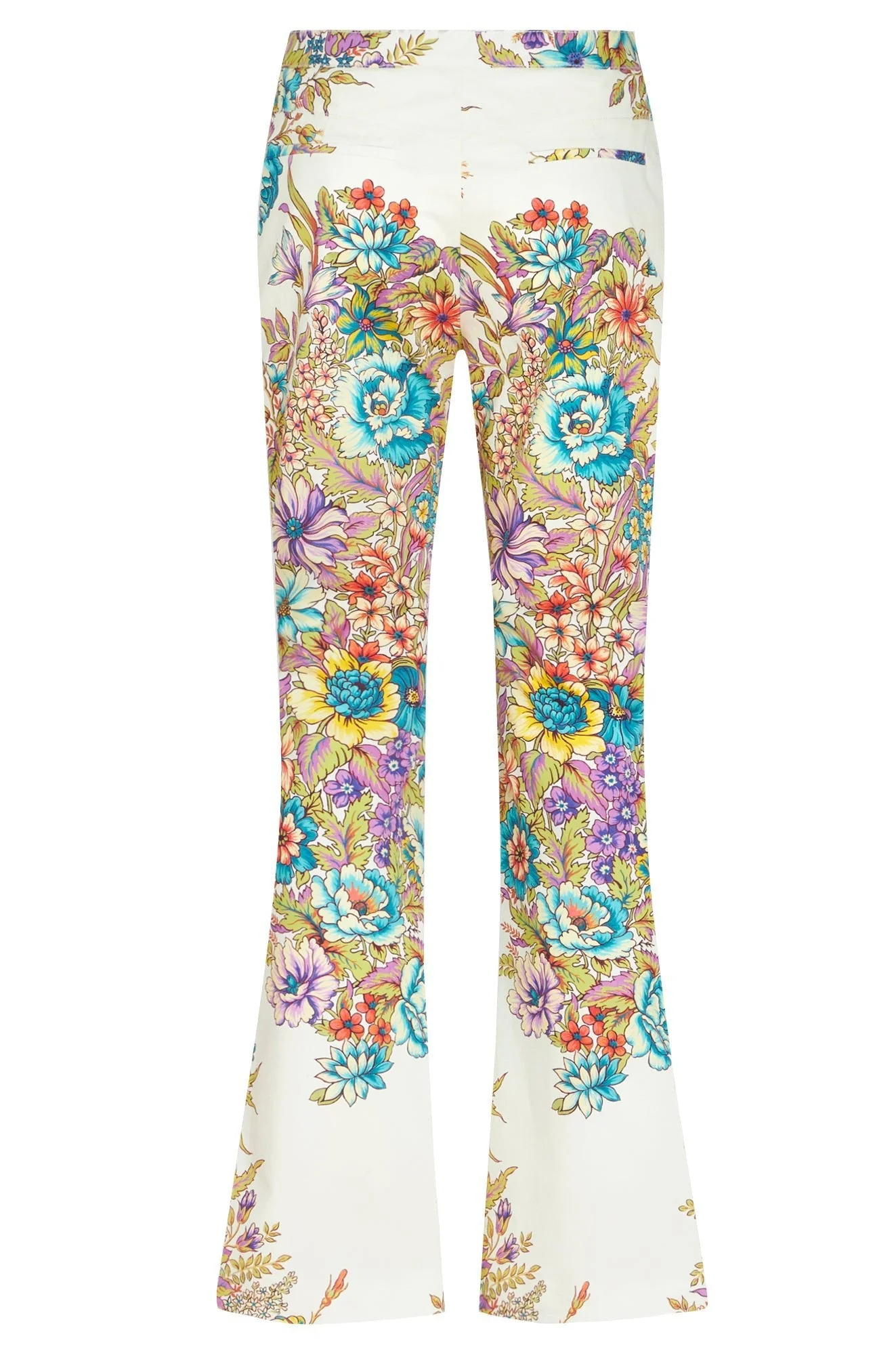 Floral Crop Flare Pant - Image 6
