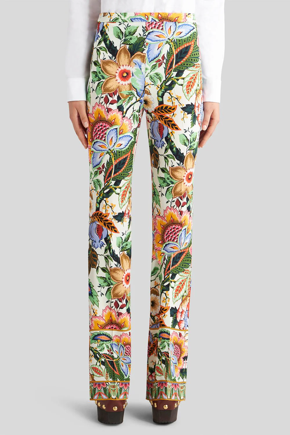 Floral Slim Fit Pant - Image 3