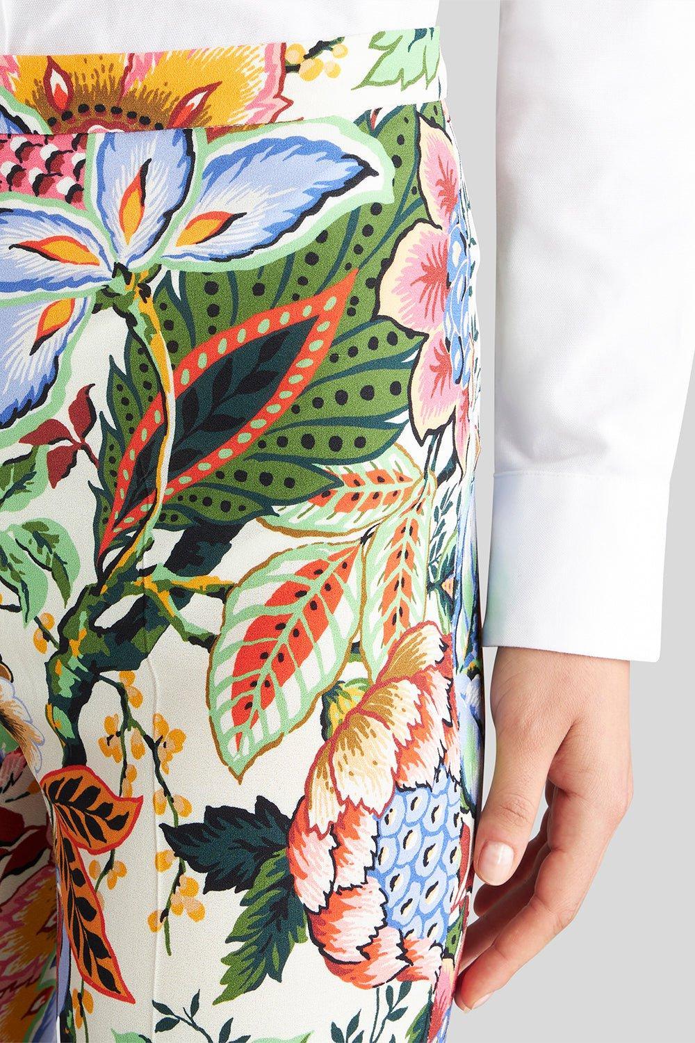 Floral Slim Fit Pant - Image 4