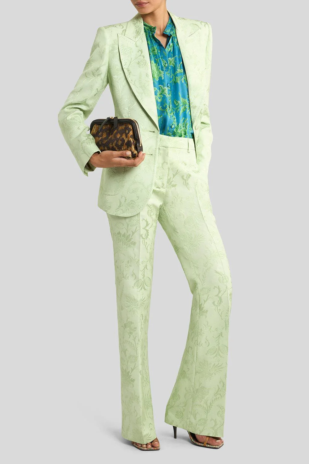Full-Length Bootcut Trousers - Image 2