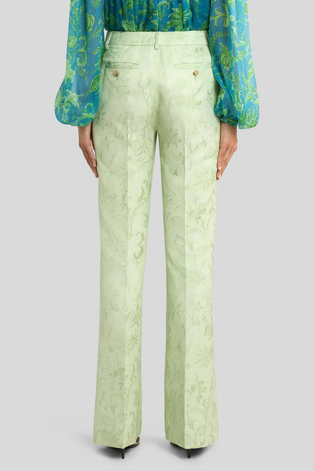 Full-Length Bootcut Trousers - Image 5