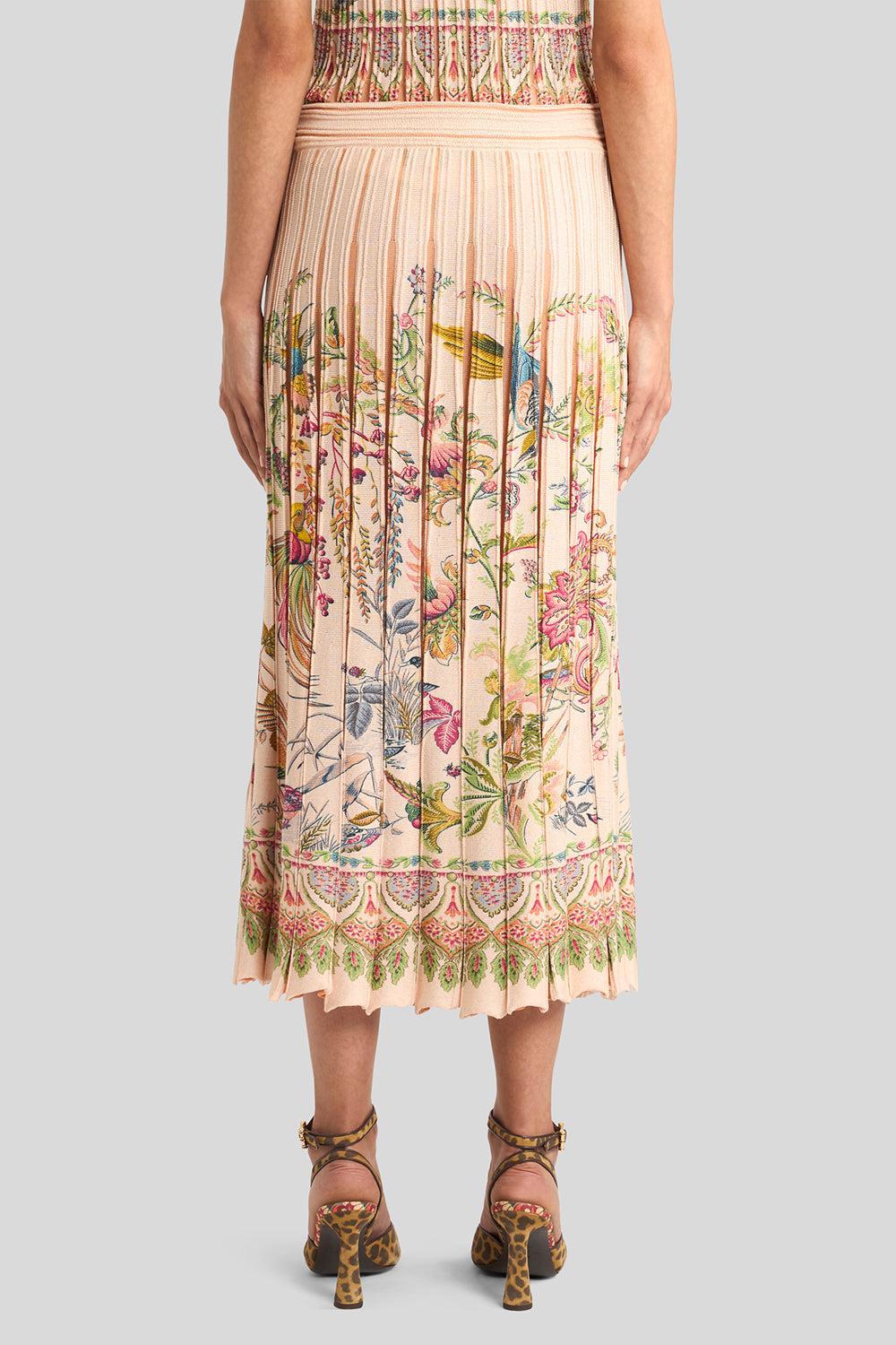 Knee-Length Knit Skirt - Image 5