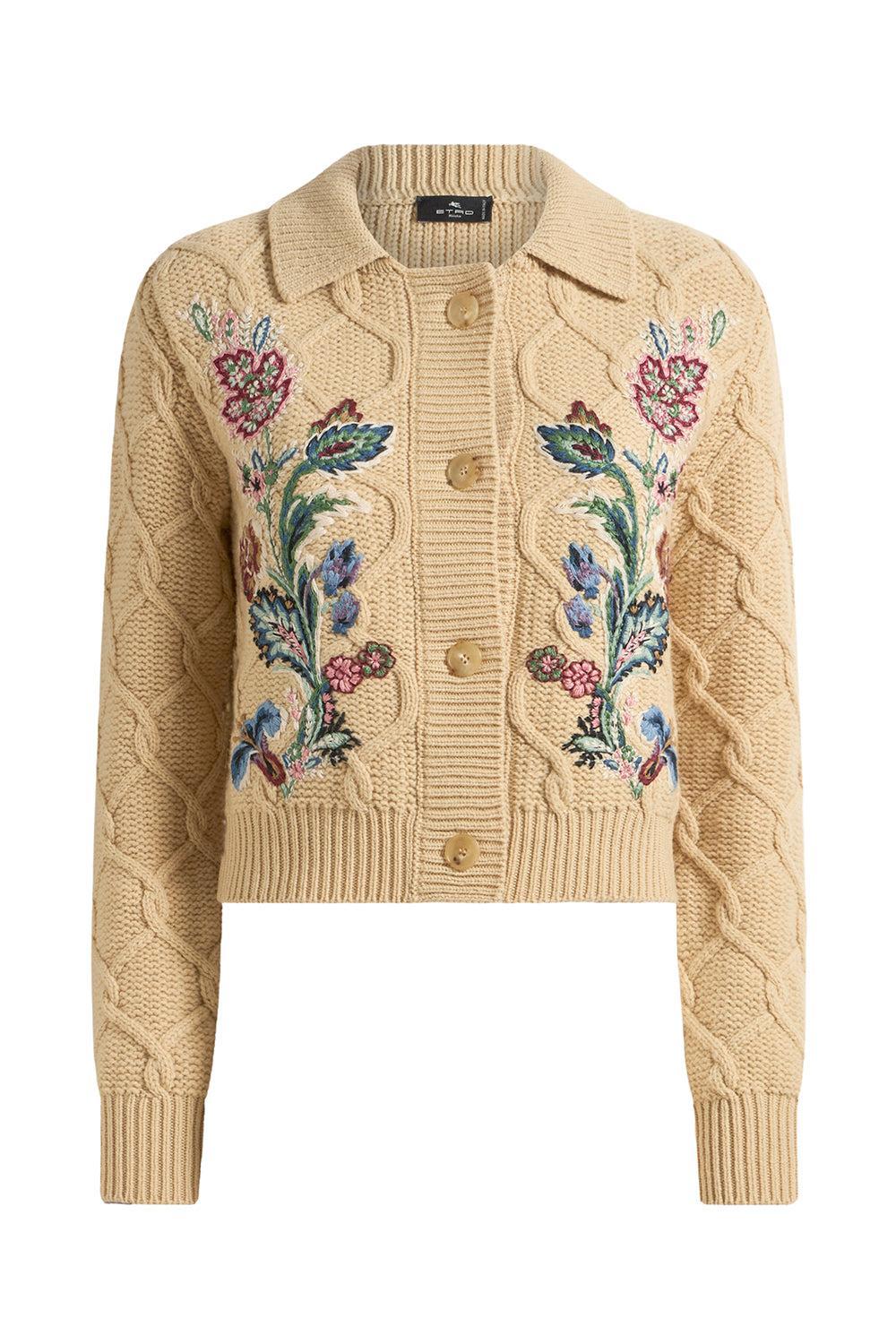Knit Collared Jacket