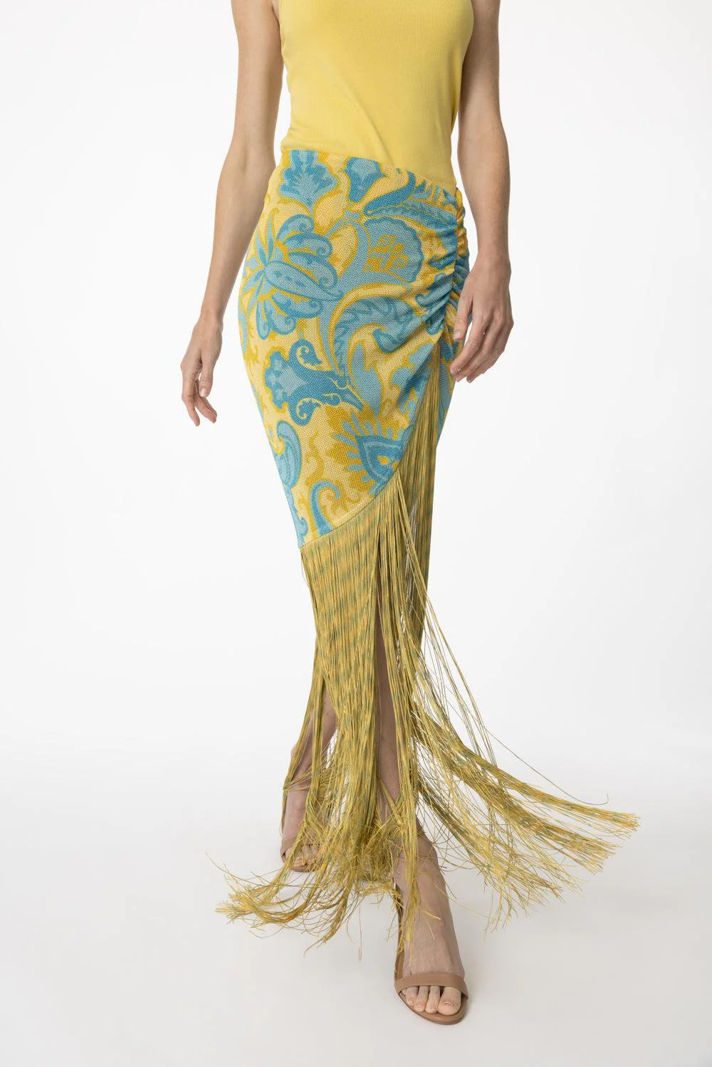 Long Fringe Skirt - Image 3