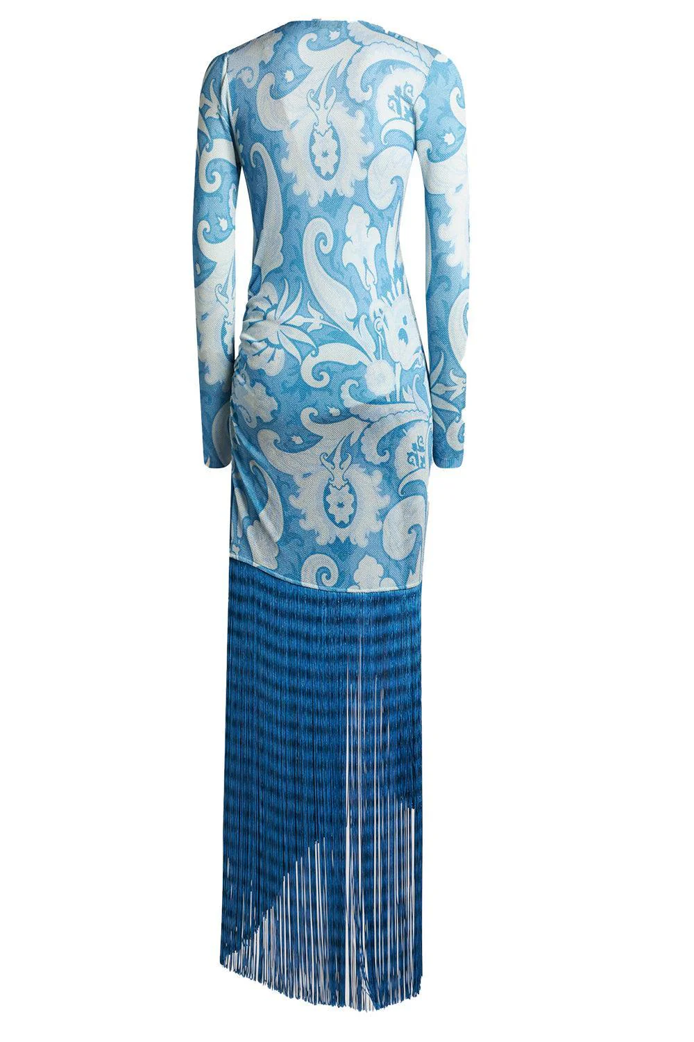 Long Sleeve Fringe Dress - Image 5