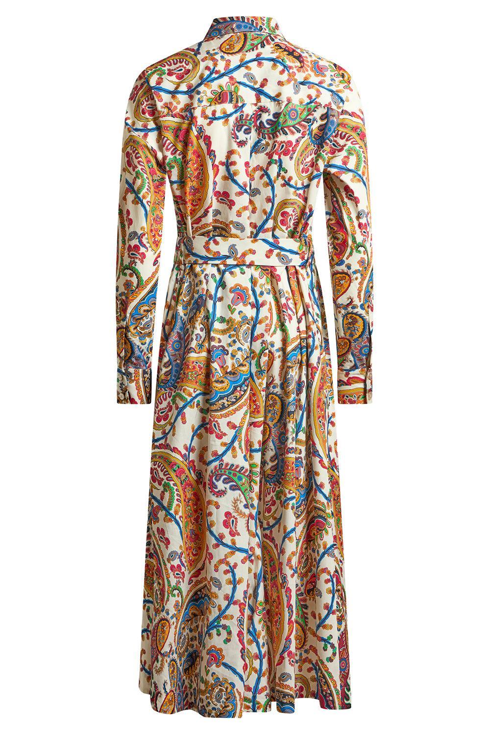 Long Sleeve Midi Shirt Dress - Image 5