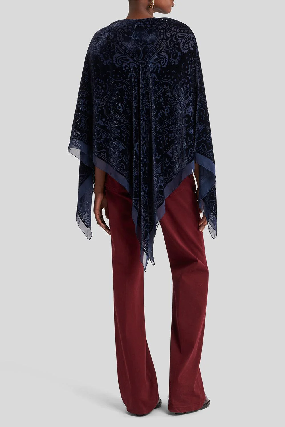 Long Sleeve Poncho - Image 4