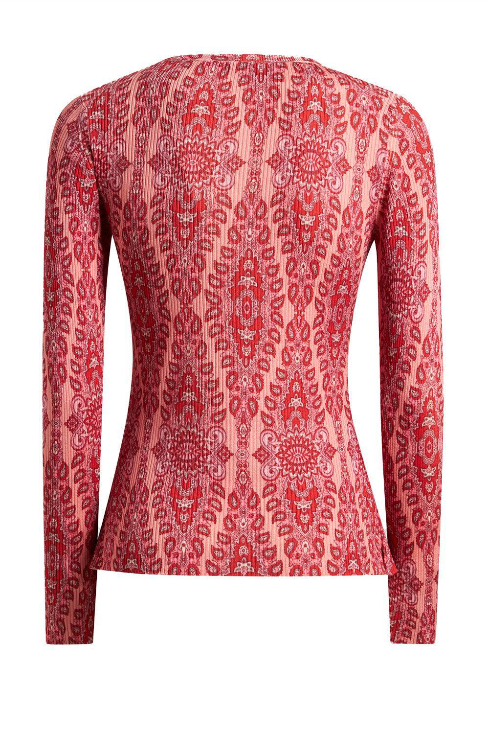 LONG SLEEVE VNECK SWEATER - Image 5