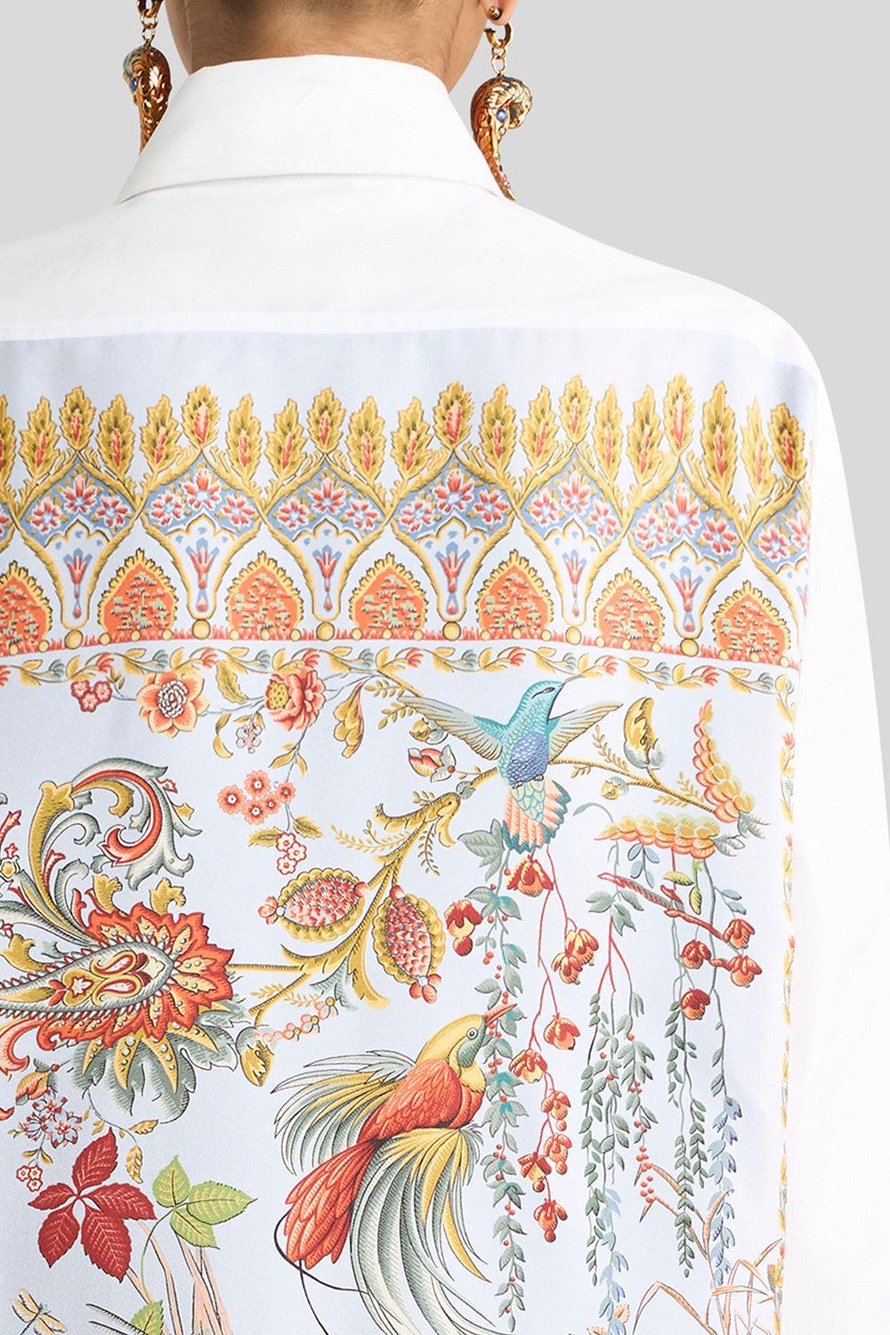 Loose Fit Printed Shirt - Image 3