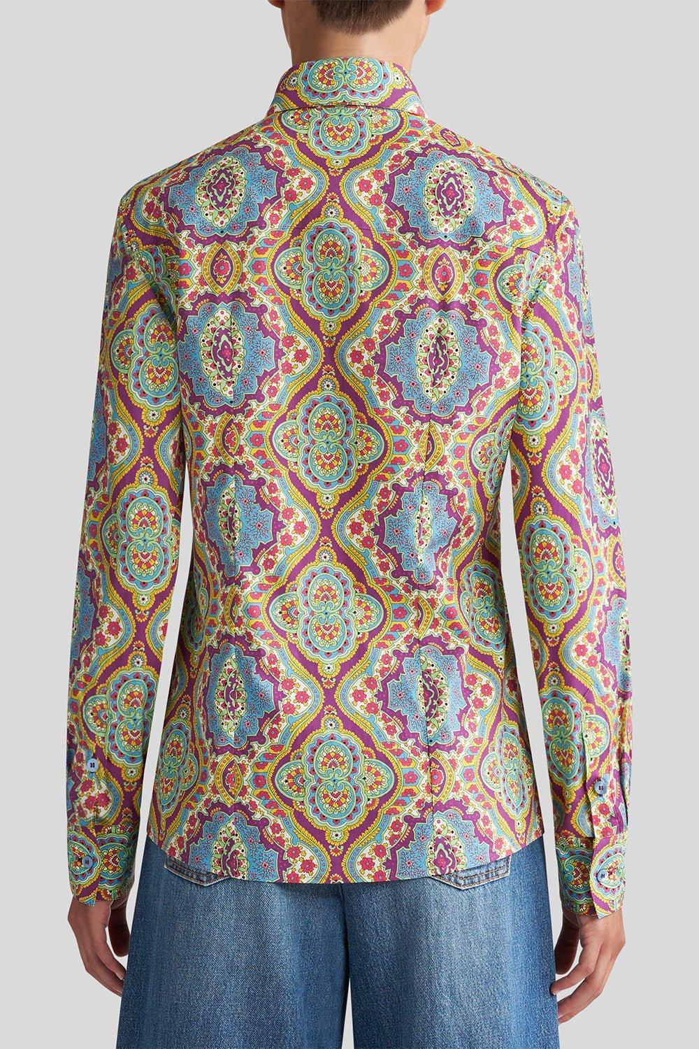 Paisley Button Down Blouse - Image 4