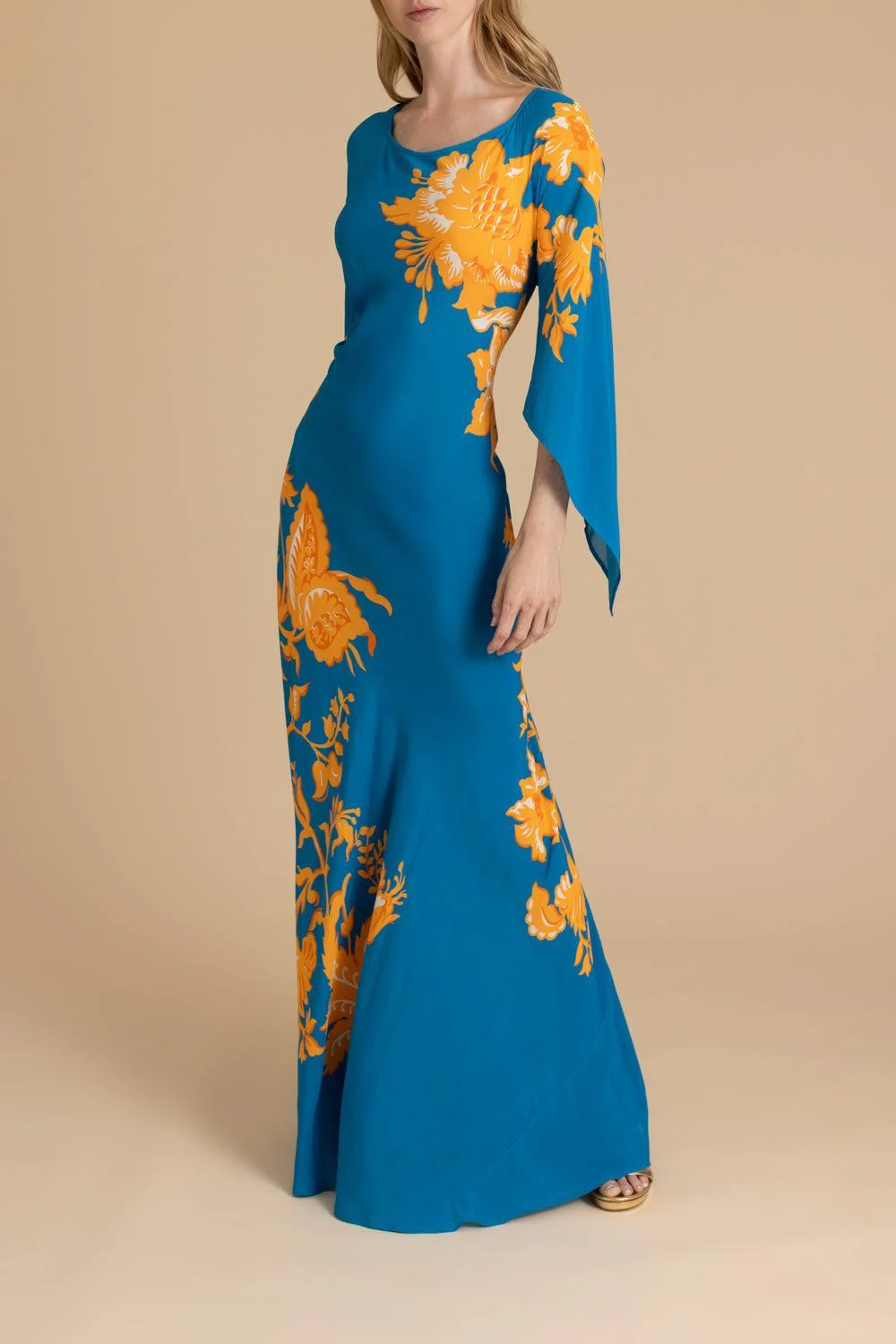 Printed Beach Maxi Dress - Image 2