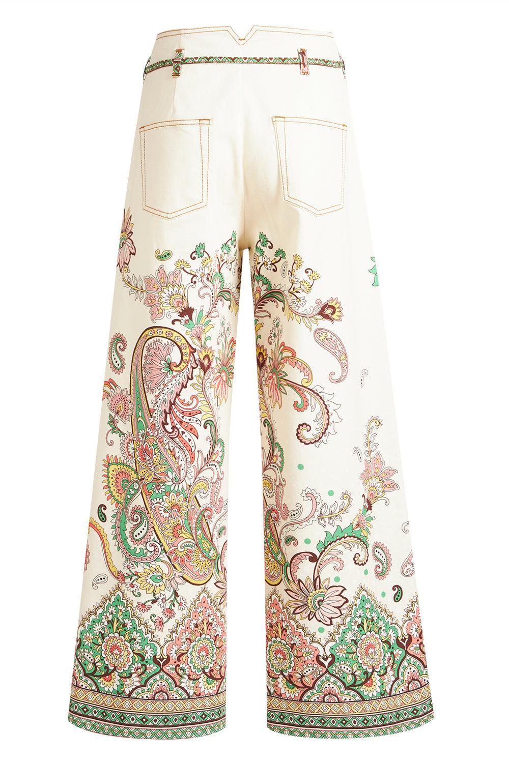 Printed Denim Pant - Image 6