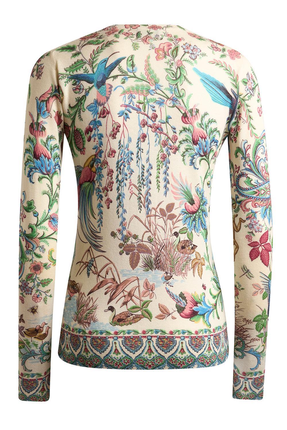 Printed Long Sleeve Sweater - Image 5
