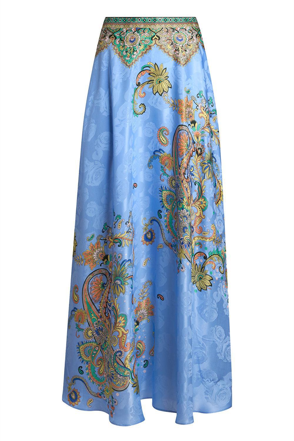 Printed Maxi Skirt