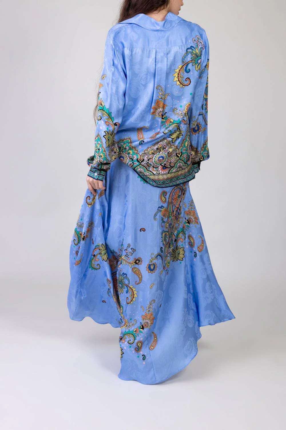 Printed Maxi Skirt - Image 4