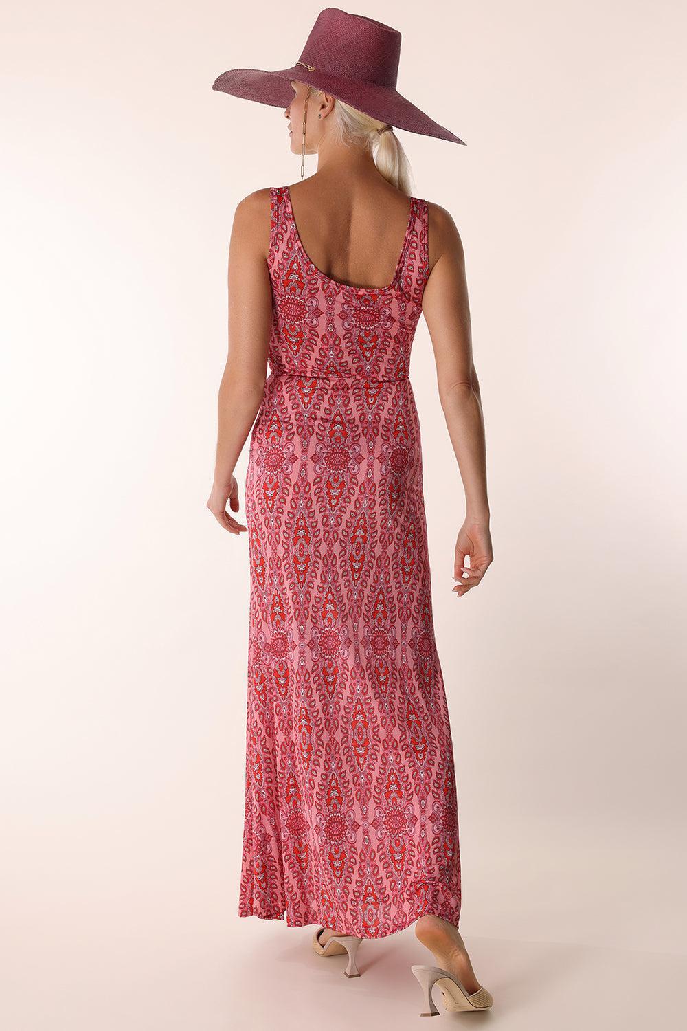 Sleeveless Scoop Neck Dress - Image 4