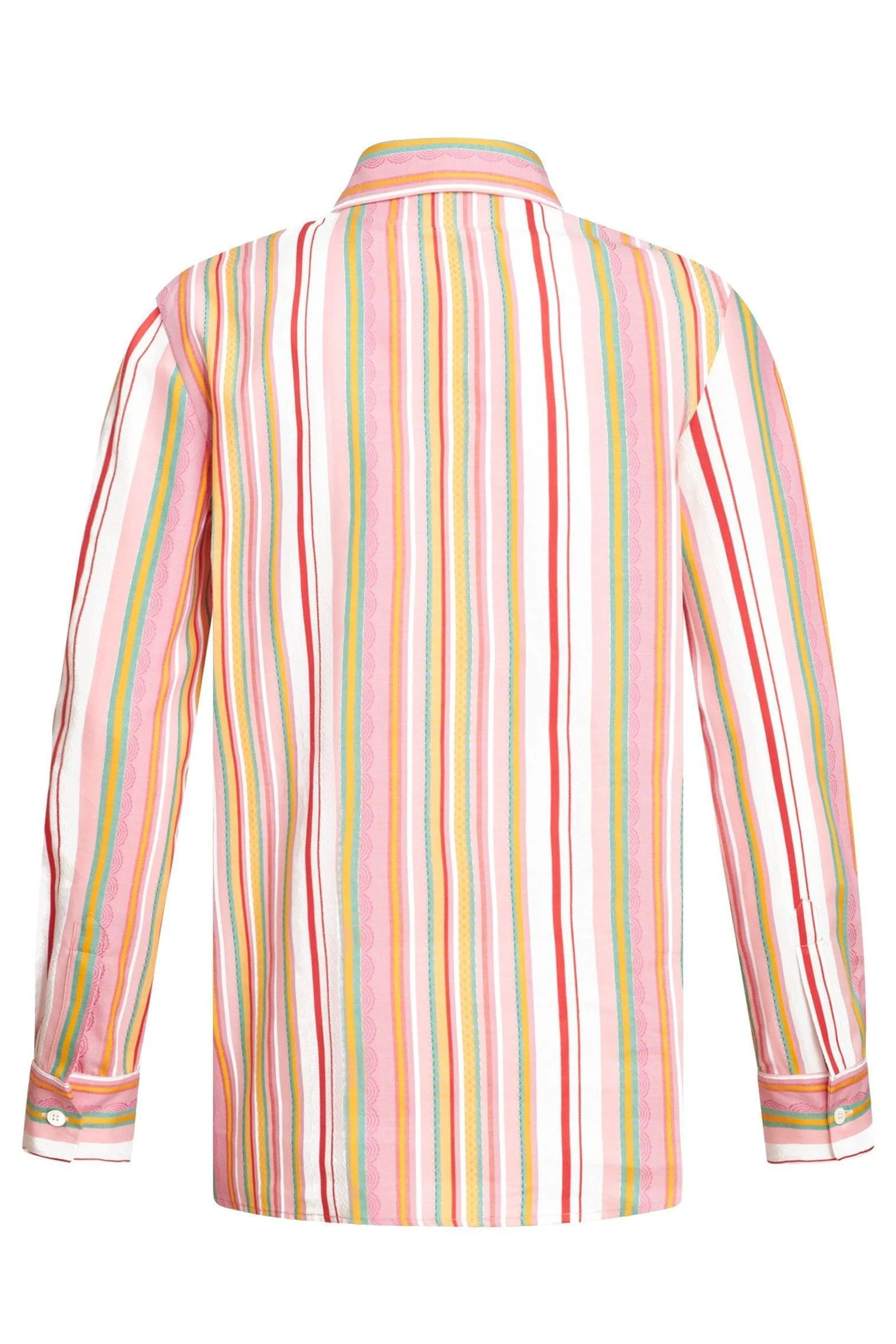 Striped Button Down Blouse - Image 6