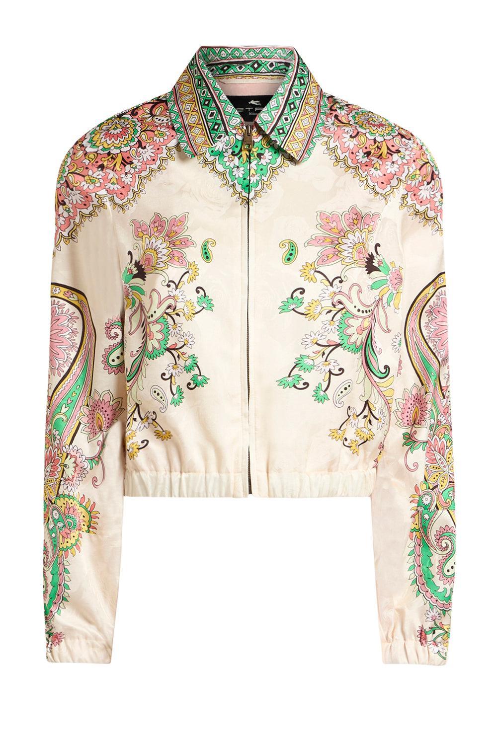 Zip Front Collar Jacket