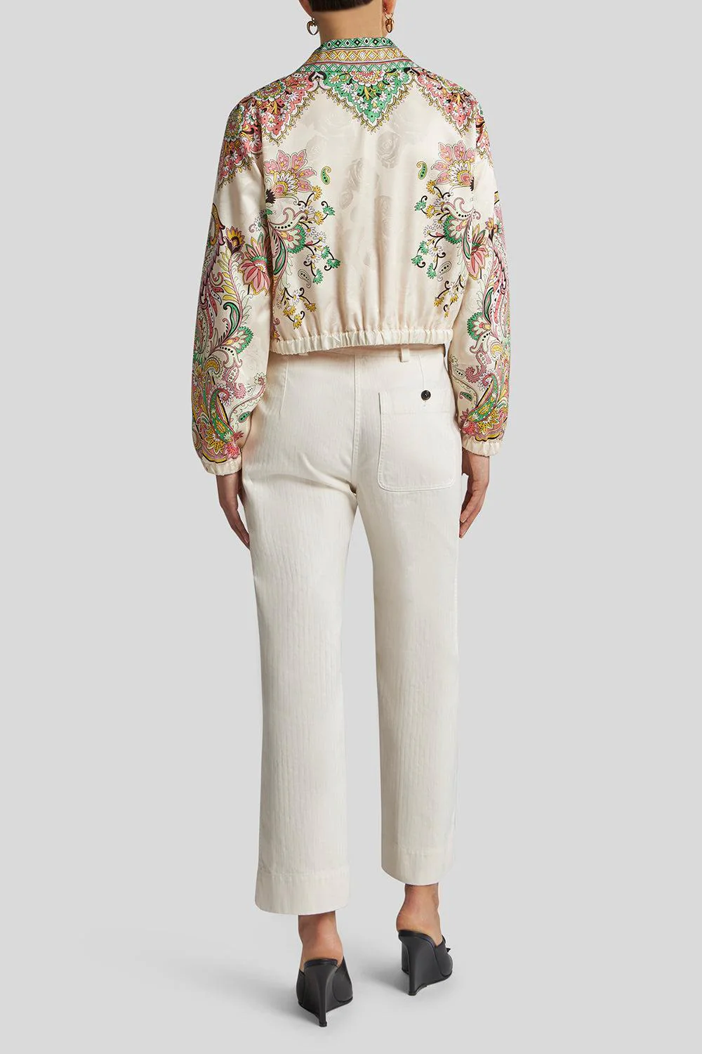 Zip Front Collar Jacket - Image 4
