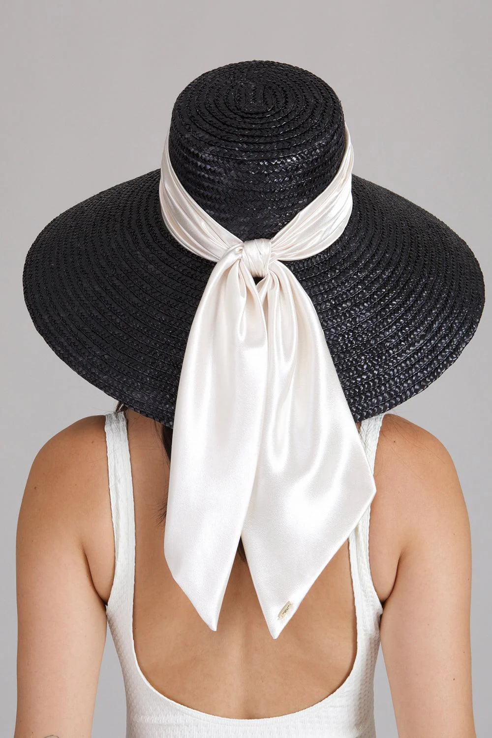 Mirabel Wide Brim Hat - Black - Image 5