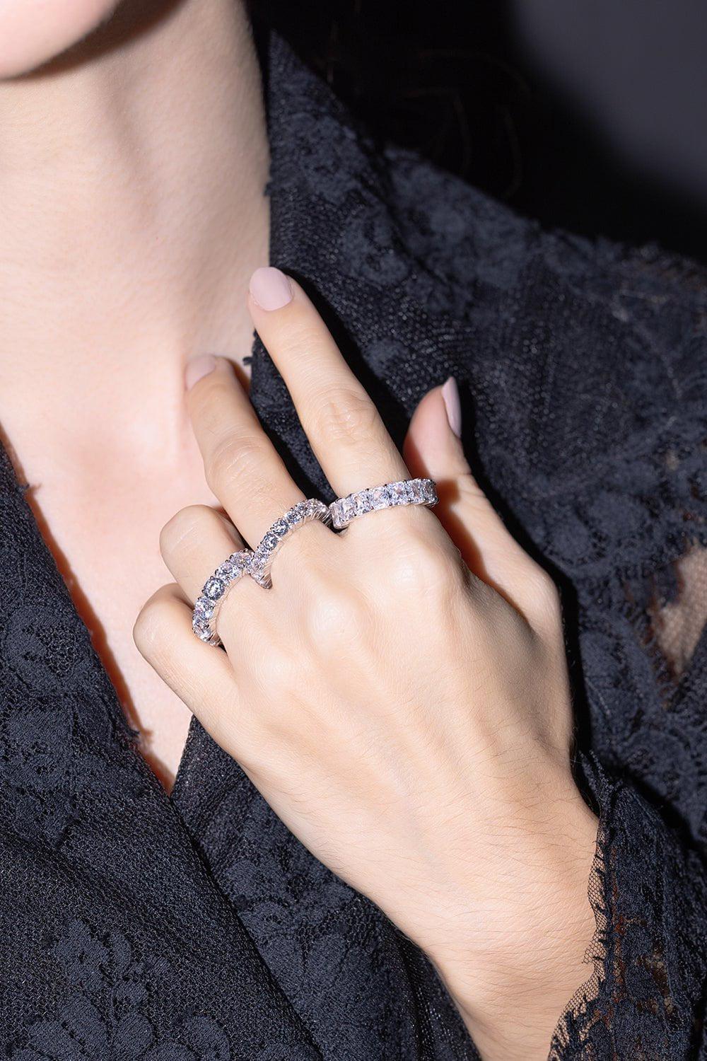4 Prong Eternity Band - Image 5