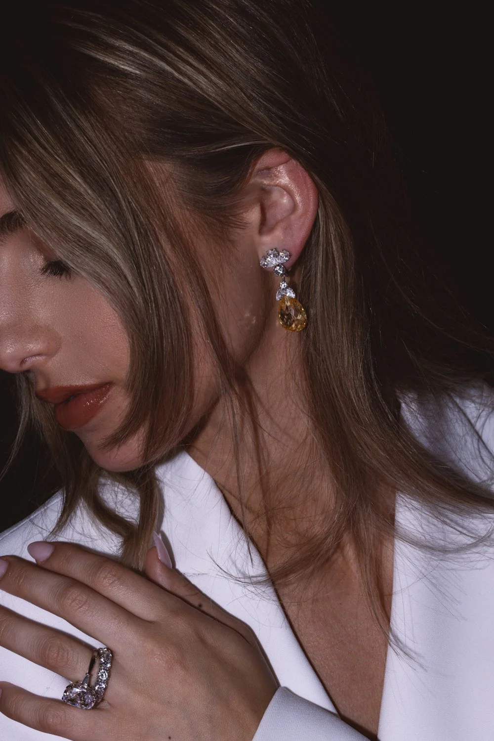 Briolette Drop Earrings - Image 4