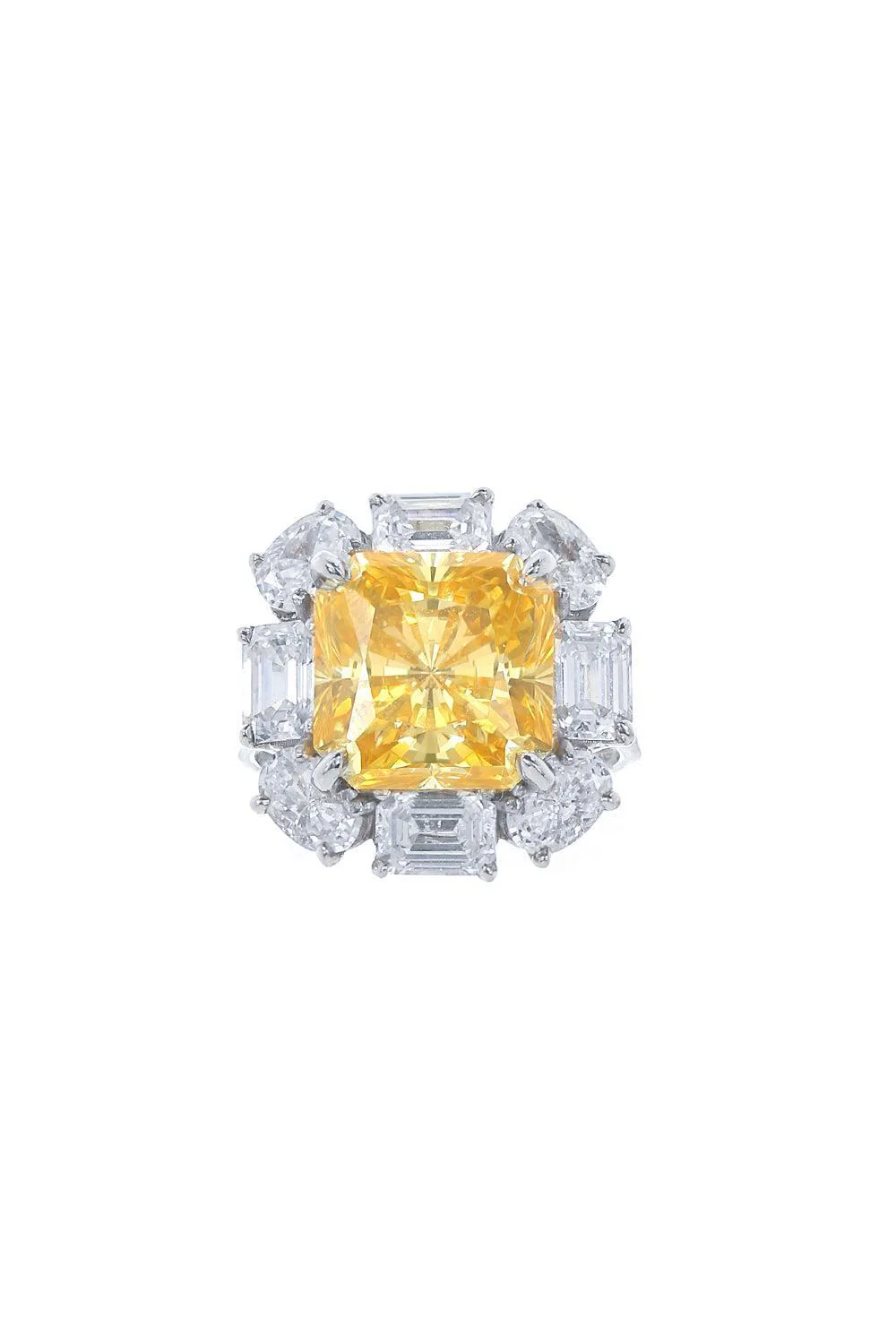 Canary Cz Ring