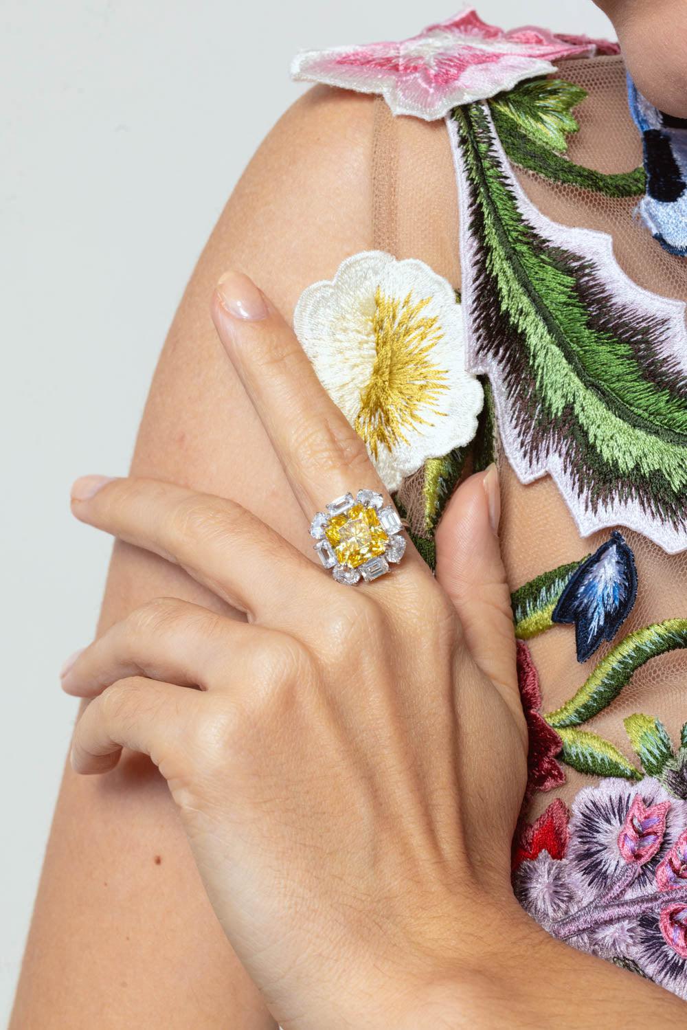 Canary Cz Ring - Image 2