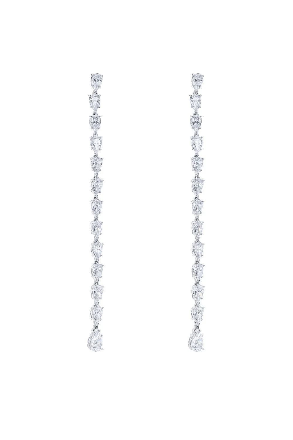 Cz Line Earrings